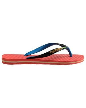 Havaianas Havianas Brasil Mix Flip Flops, Brand Size 41/42 Us - Blue