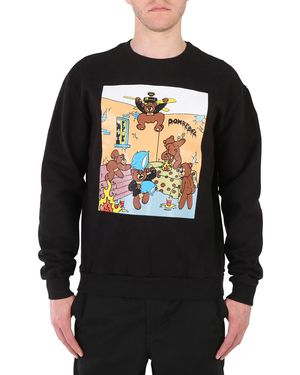 DOMREBEL Hotel Box Sweatshirt - Black