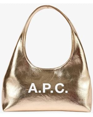 A.P.C. Baby Ninon Shoulder Bag - Brown