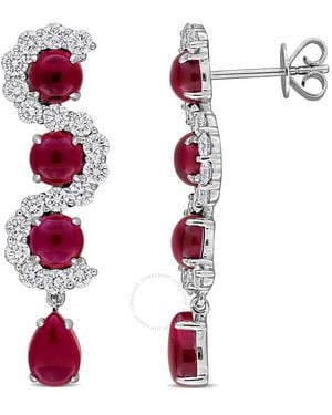 Created Forever 4 4/5ct Tgw Created Ruby - Pink