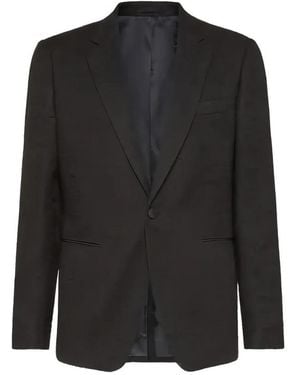 Ferragamo 2 Buttons Jacket - Black