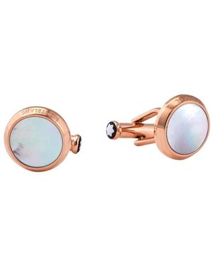 Montblanc Meisterstuck Round Cufflinks - Brown