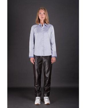 Moorer Light Tailored Shirt - Black