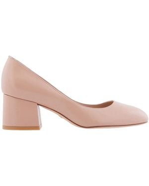 Stuart Weitzman Adobe Flareblock 60 Court Shoes - Pink