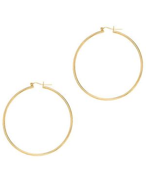 Tresorra 14K Hoop Earrings - Metallic