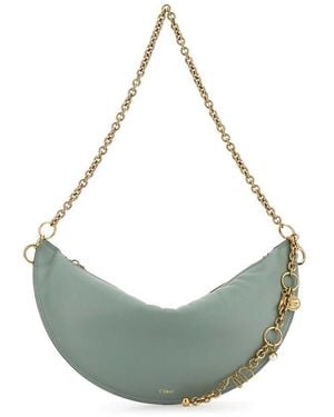 Chloé Chlo Sea Nappa Leather Icons Shoulder Bag - Green