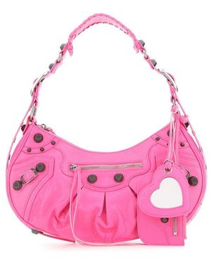 Balenciaga Le Cagole Cross-Body Bag - Pink