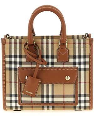 Burberry Freya Tote Bag - Brown