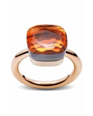 Pomellato Ring Nudo Classic Citrine Size 52 Or - Yellow