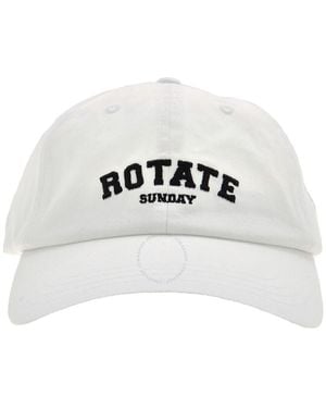 ROTATE BIRGER CHRISTENSEN Classic Logo Cap - White