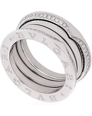 BVLGARI B.Zero1 18 Kt Three-Band Ring - Metallic