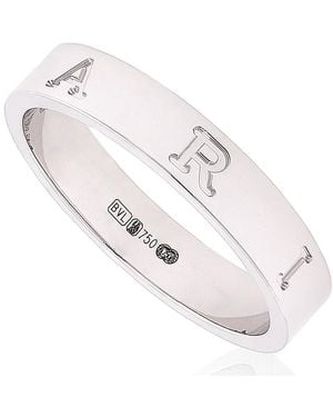 BVLGARI B.Zero1 Essential 18 Kt Band Ring - White