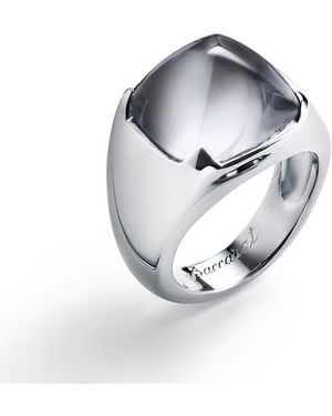 Baccarat Medicis Sterling, Crystal Ring 2804489 - Metallic