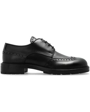 Burberry Soho Lace-Up Derby Shoes, Brand Size 41 Us - Black