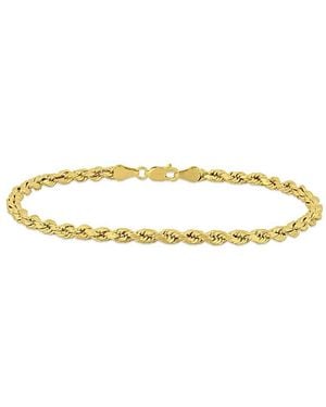 Amour Rope Chain Bracelet - Metallic