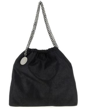 Stella McCartney Falabella Drawstring Shoulder Bag - Black