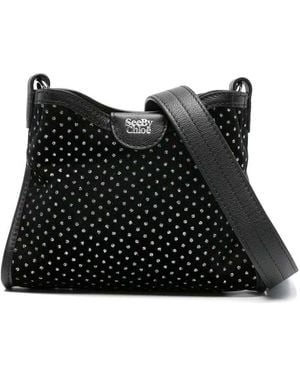 See By Chloé Joan Mini Top Handle Bag - Black
