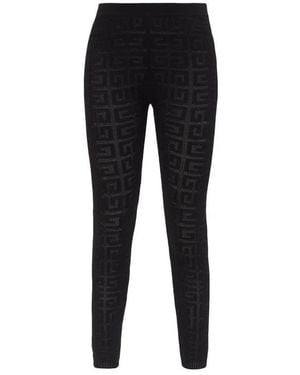 Givenchy Stretch Lace Monogram Legging_Black