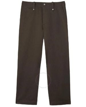 Burberry Loose Fit Trousers - Grey