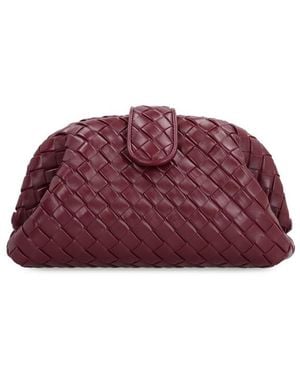 Bottega Veneta Teen Lauren 1980 Clutch - Purple