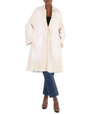 Marni Ladies Dust Coat - Natural