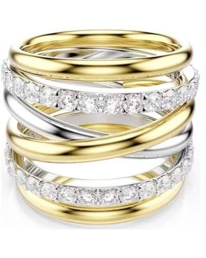 Swarovski Hyperbola Cocktail Ring - Metallic