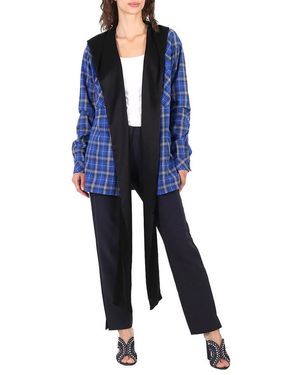 Filles A Papa Ladies Kenny Crepe Hooded Jacket, Brand Size 1 - Blue