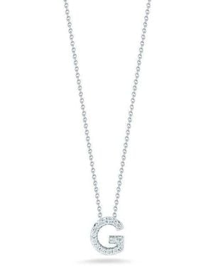 Roberto Coin 18k White Gold White Diamond 1 B - Metallic