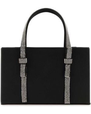 Kara Nappa Leather Handbag Borse A Mano - Black