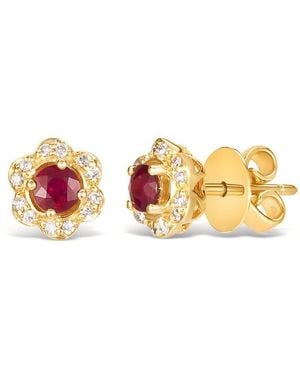 Le Vian Ladies Passion Ruby Earrings Set - Metallic