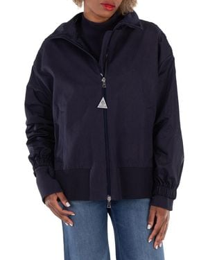 Moncler Loup Bomber Jacket, Brand Size 3 - Blue