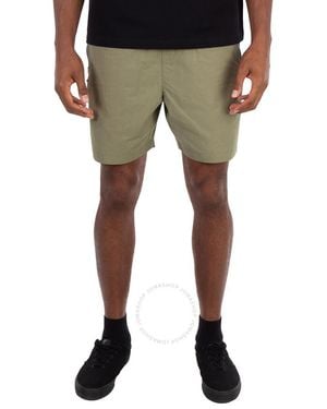 Lacoste Water-Repellent Relaxed-Fit Shorts - Green