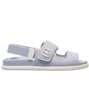 Bally Nyla Leather Sandals, Brand Size 36 Us - White