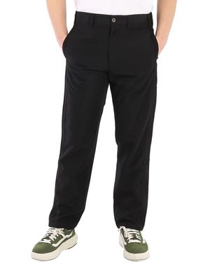 Roberto Cavalli Side Stripe Cotton Twill Trousers, Brand Size 46 (Waist - Black