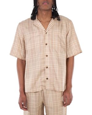 Burberry Vintage Check Pattern Shirt - Natural