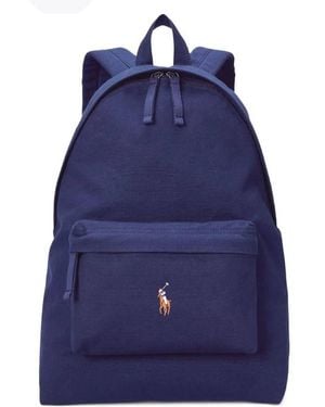 Polo Ralph Lauren Pony Canvas Backpack - Blue