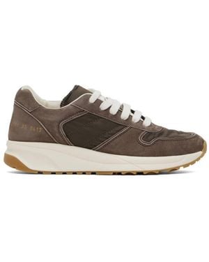 Common Projects Track Premium Trainers - Brown