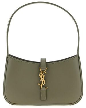 Saint Laurent Hobo Le 5 7 Mini Handbag - Green