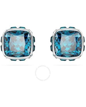 Swarovski September Birthstone Stud Earrings - Blue