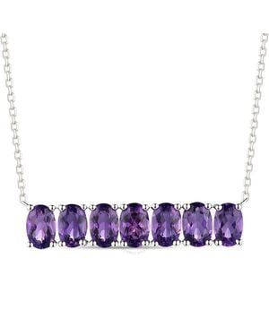 Le Vian Ladies Adjustable Necklaces Set - Purple
