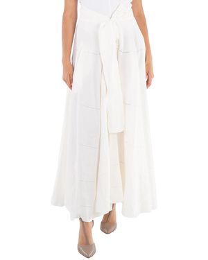 Calcaterra Doppia Ruota Skirt, Brand Size 40 - White
