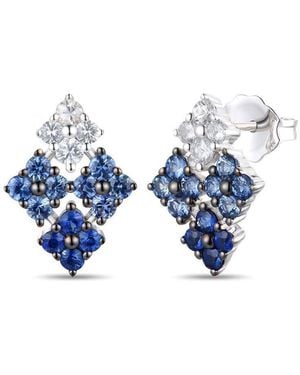 Le Vian Ladies Denim Ombre Earrings Set - Blue