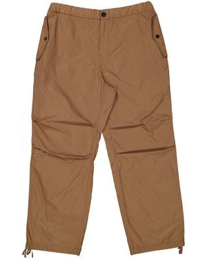 Ferragamo Ferragamo Drawstring Cargo Trousers - Natural