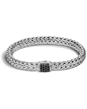 John Hardy Classic Chain Sapphire Sterling Bracelet - White