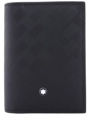 Montblanc Extreme 3.0 Embossed Leather Card Holder - Blue