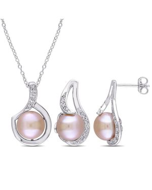 Amour 2-Piece Set Of 9 - Metallic