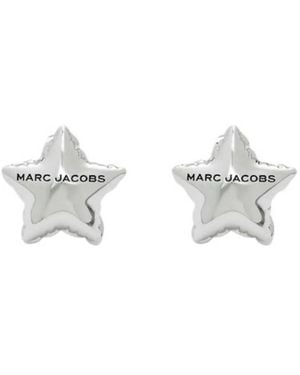 Marc Jacobs Light Antique Balloon Star Earrings - White