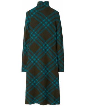 Green Burberry Dresses for Women | Lyst