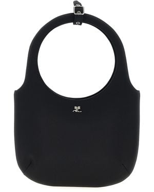 Courreges Holy Handbag - Black