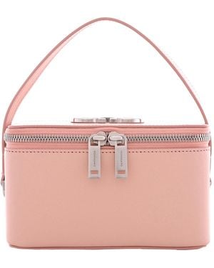 Ferragamo Zip-Around Gancini Beauty Case - Pink